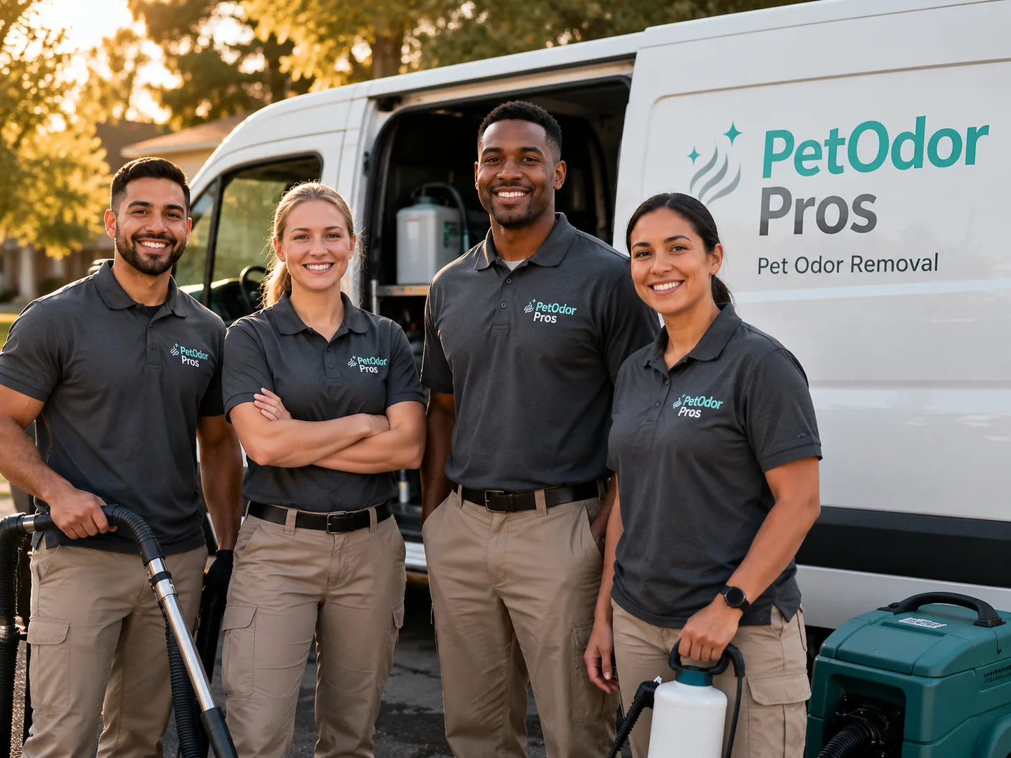 Pet Odor Removal team serving Odessa, DE